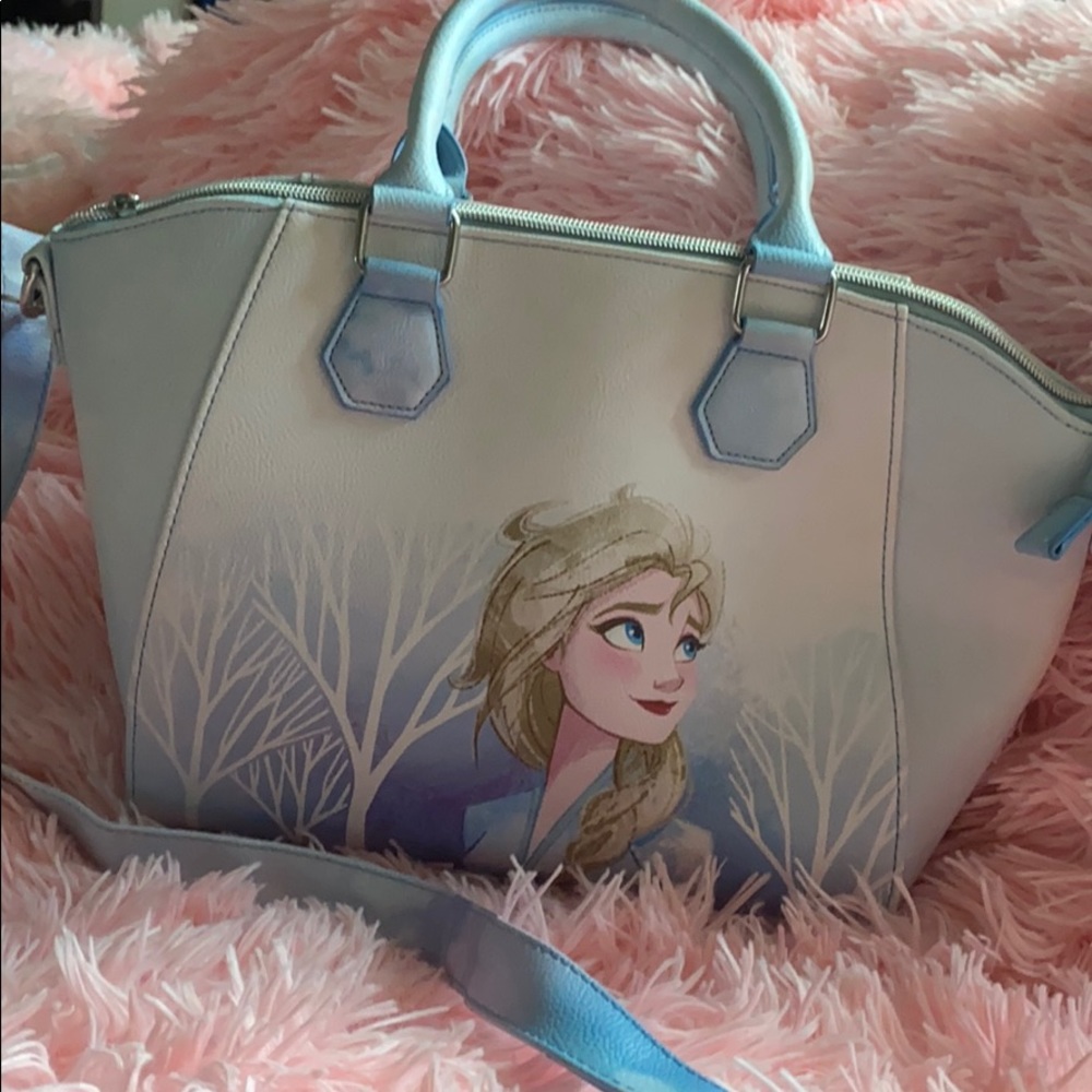 Elsa Frozen 2 Loungefly satchel crossbody